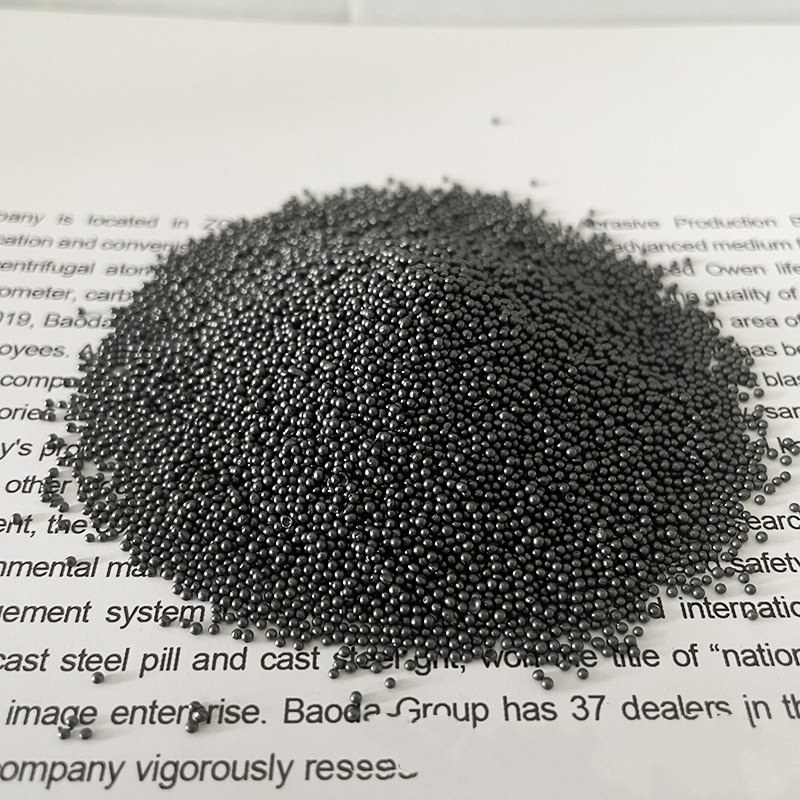 Abrasivo de voladura de alta densidad de la bola de acero baja del tiro del consumo S330
